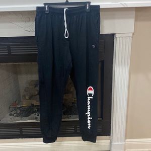 Champion Joggers.  Men’s size XL.  Black